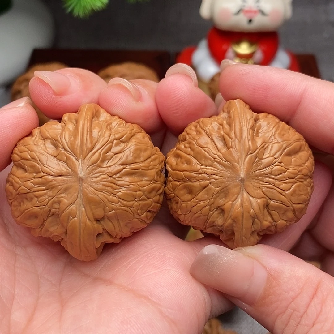 文玩核桃把件42全品绝配铁锤