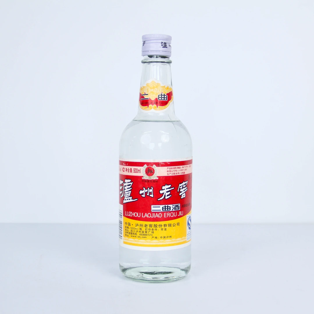 泸州老窖二曲酒2011年裸瓶浓香型白酒52度500ml L