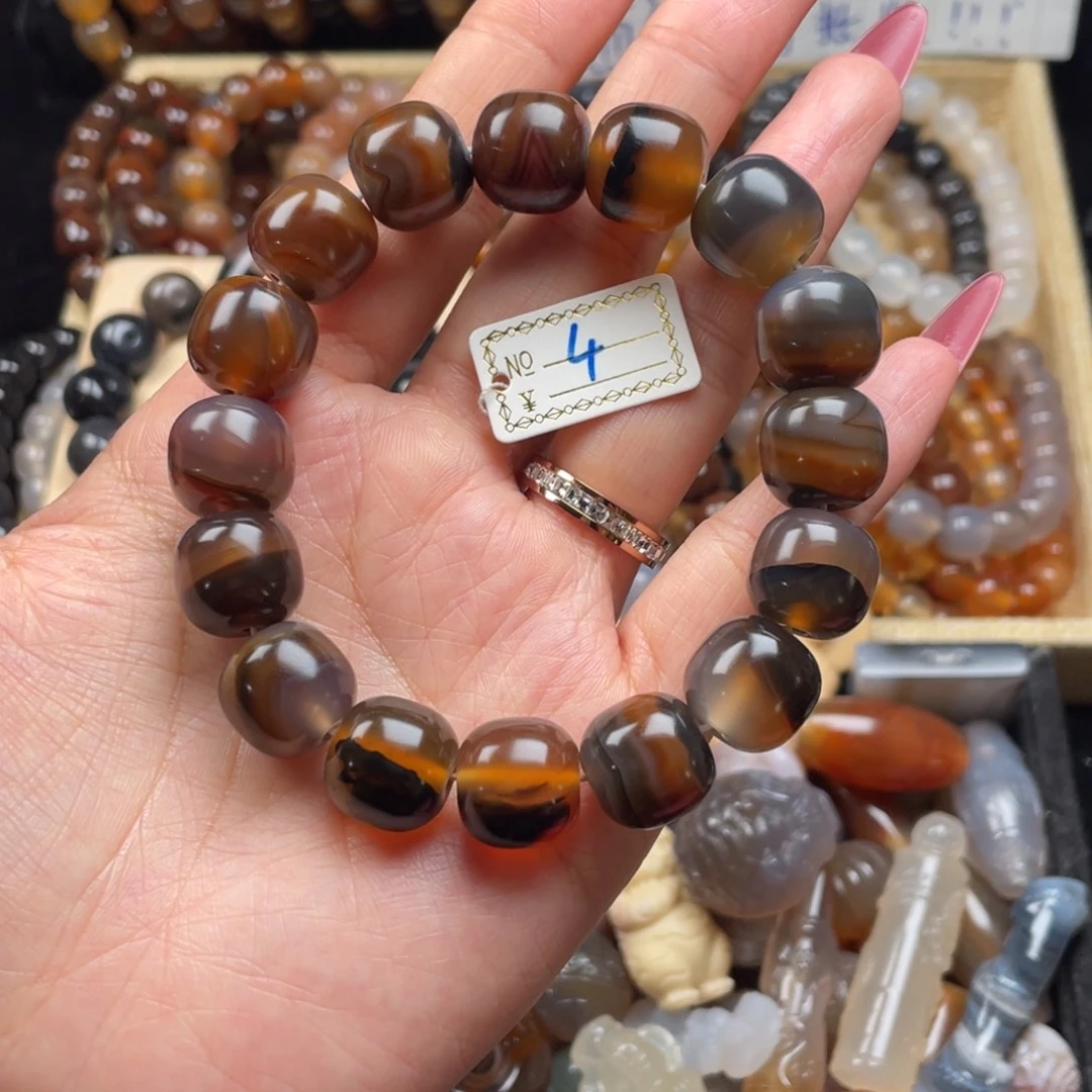 玛瑙/玉髓未镶嵌手链