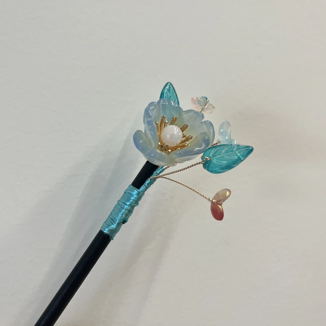 轻奢风女中国风森系公主风发簪头饰日常簪发