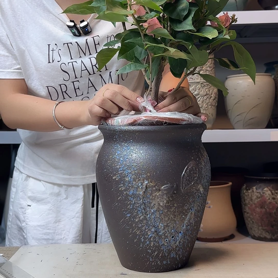 20@27 紫砂花盆尺寸