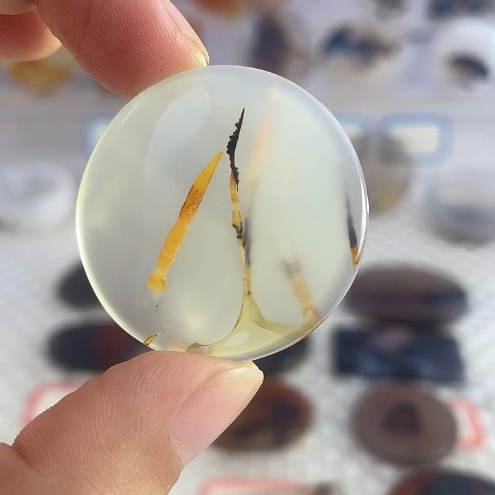 玛瑙/玉髓合金颈饰