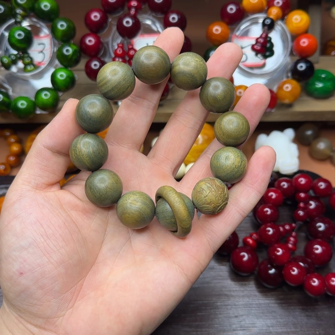 北沉香琥珀木2.0绿檀