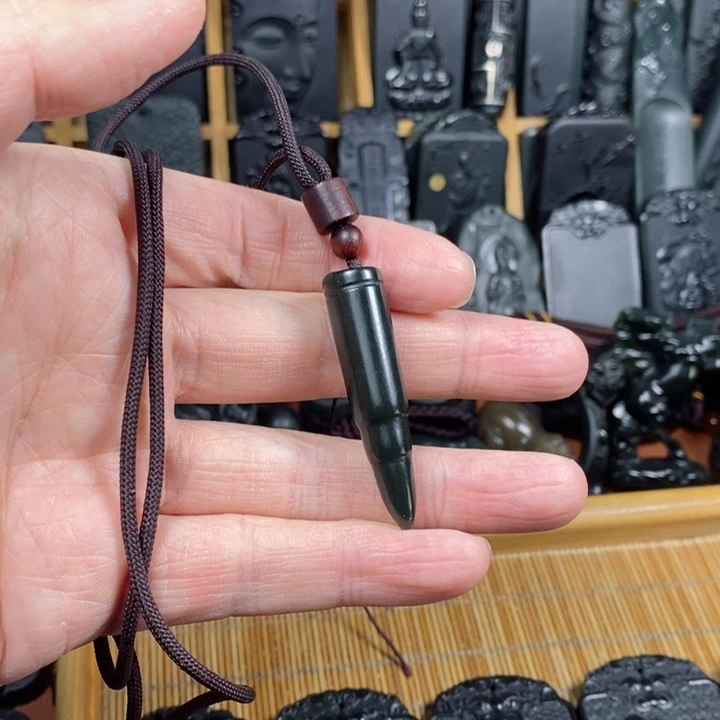 和田玉（青玉）未镶嵌颈饰