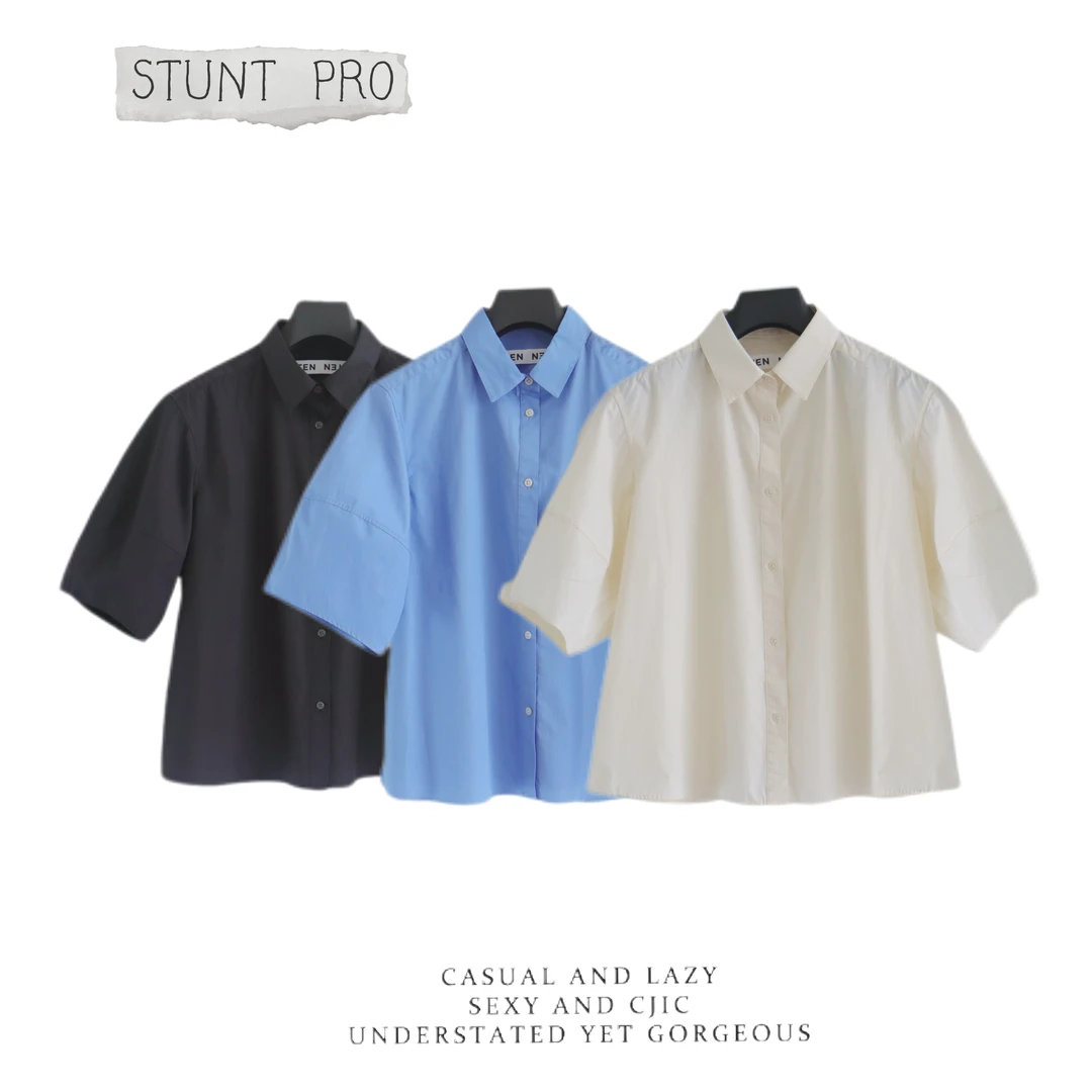 夏季休闲款短袖衬衫T恤1560