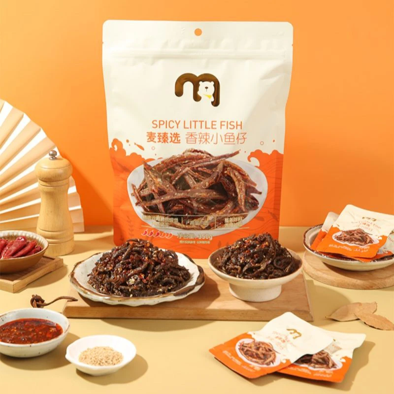 麦德龙麦臻选香辣小鱼仔350g