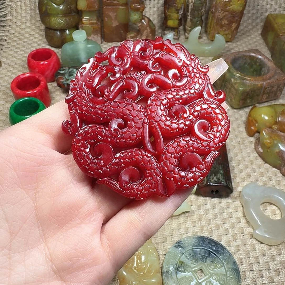 白玉菩提吊坠挂件