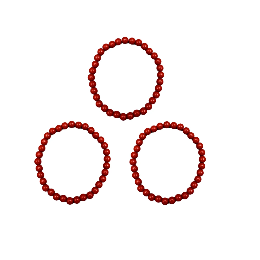 天然辰砂朱砂手串A46-80赠礼盒（多样性发）