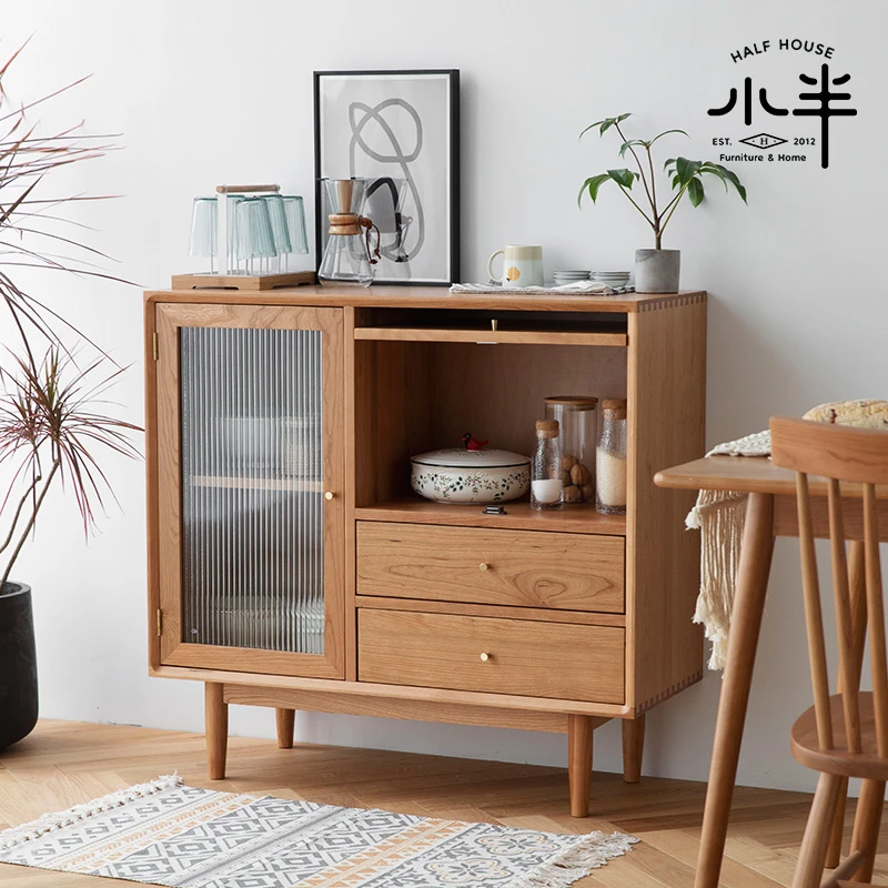 【品牌内购团】格林小边柜木餐边柜樱桃木边柜茶水柜