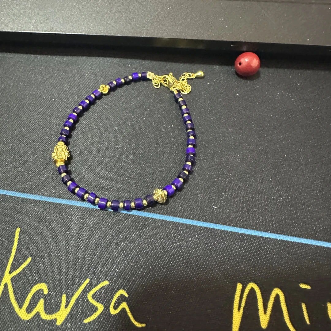 含辰砂工艺品【繁花珠宝甄选】含辰砂工艺品手串KC0137