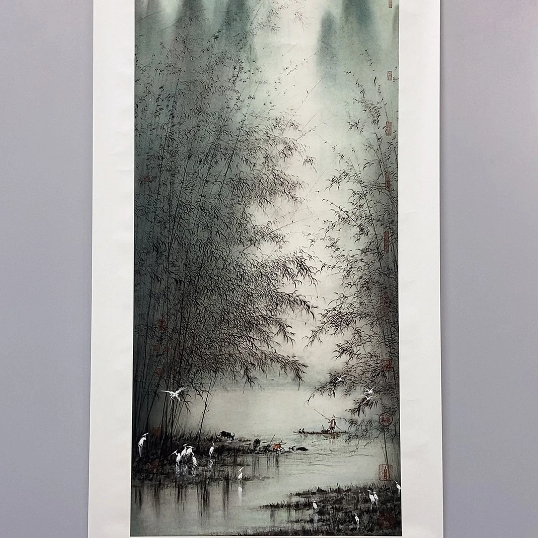 大***云国画胡云138*58精品佳作