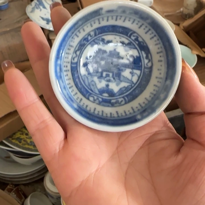 碟景德镇陶瓷艺术品