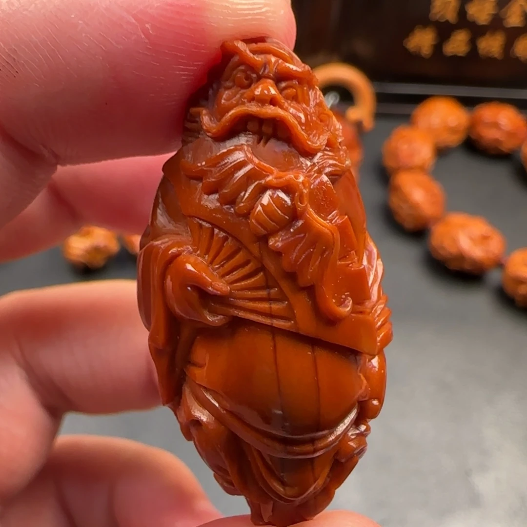 手串/手链橄榄核钟馗单籽
