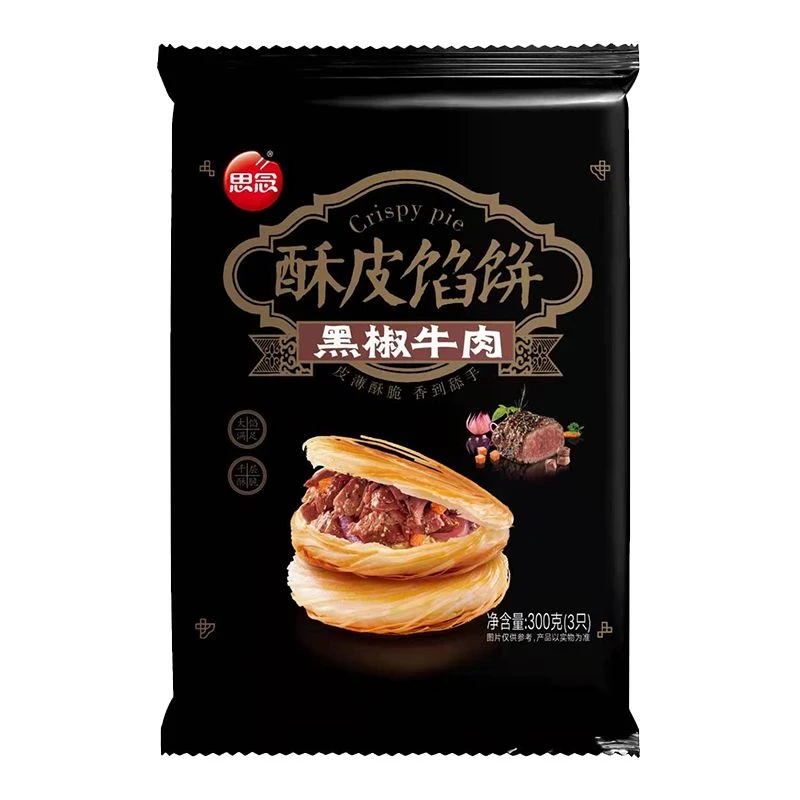 思念黑椒牛肉酥皮馅饼300g