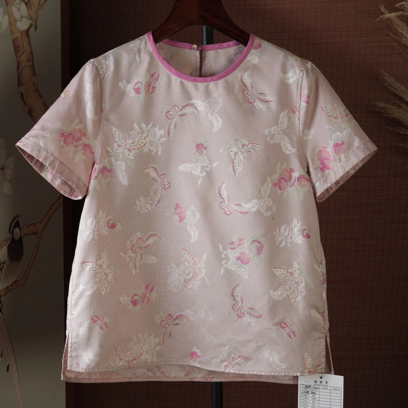 萱 新中式风 衬衫 2412177 粉色