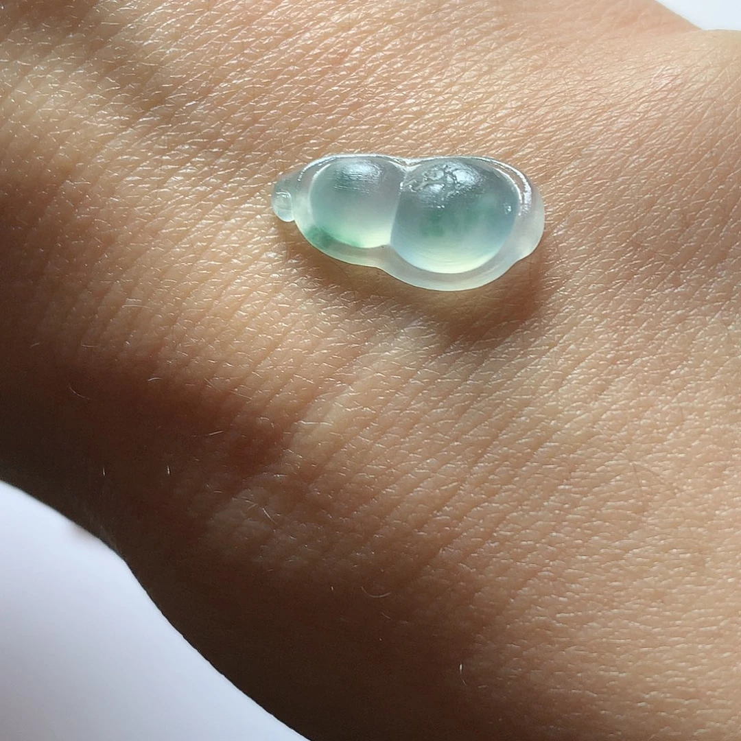 定制翡翠未镶嵌缅甸翡翠A货葫芦