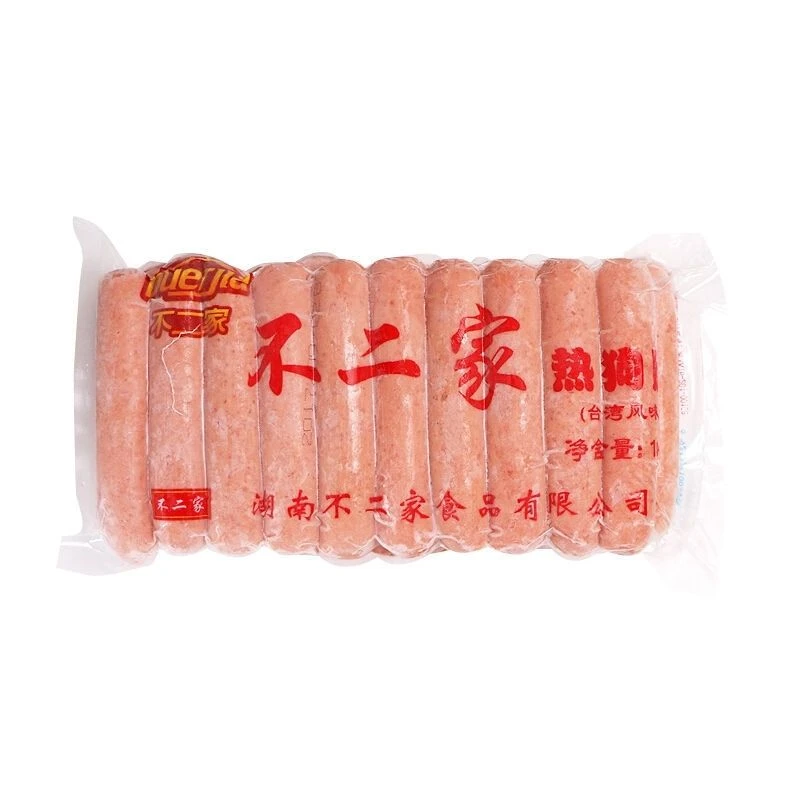 不二家热狗肠72克×224根一箱装包邮冷冻烤肠包邮开花肠