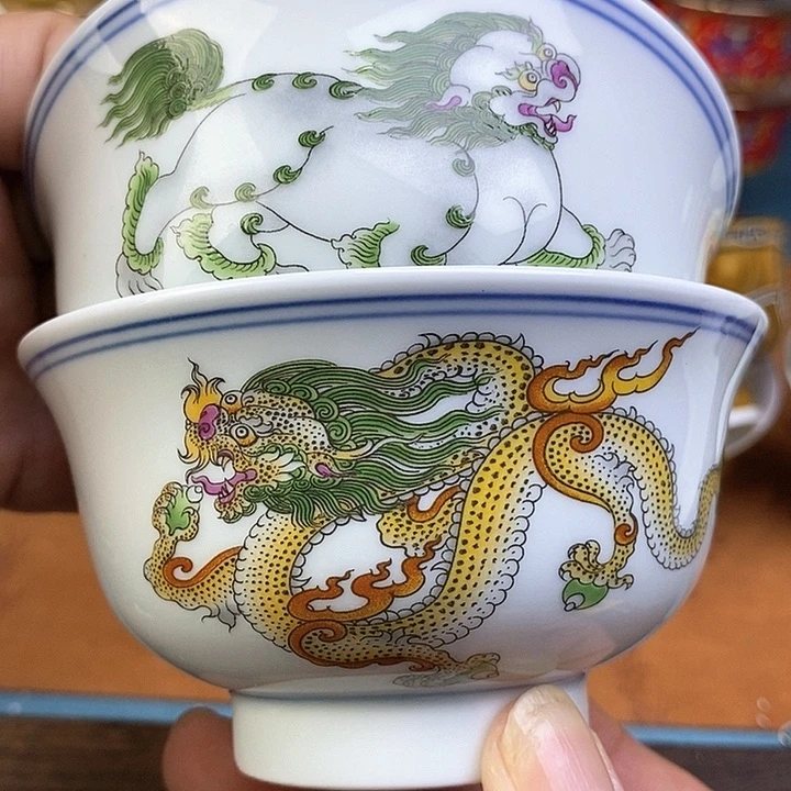 景德镇陶瓷藏式茶碗