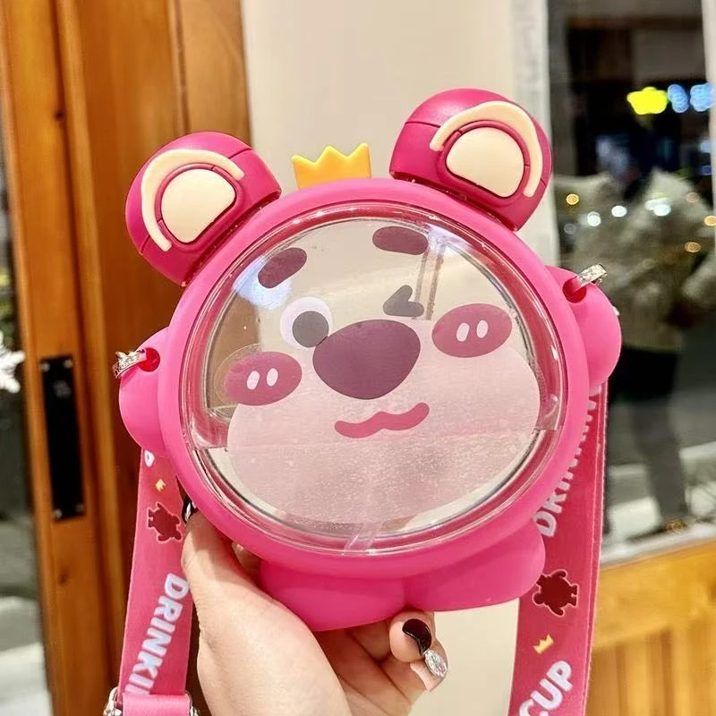 夏季新款儿童水杯大容量可爱男女学生吸管杯高颜值儿童专用水杯
