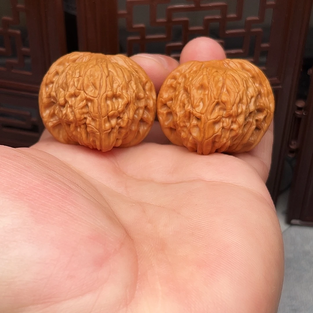 把件文玩核桃40尺全品磨盘