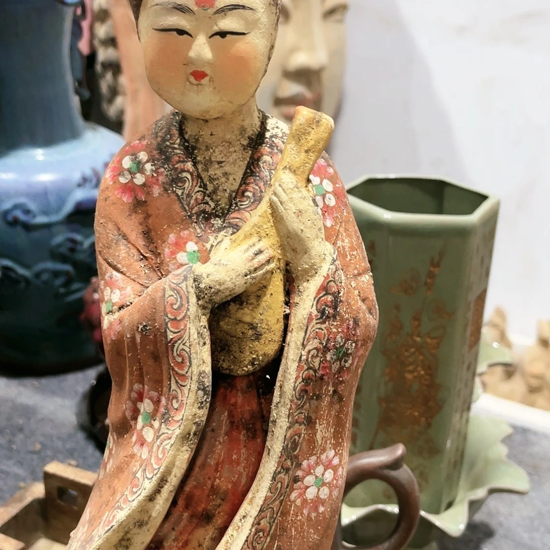 瓦当摆件摆件茶的陶瓷用****8