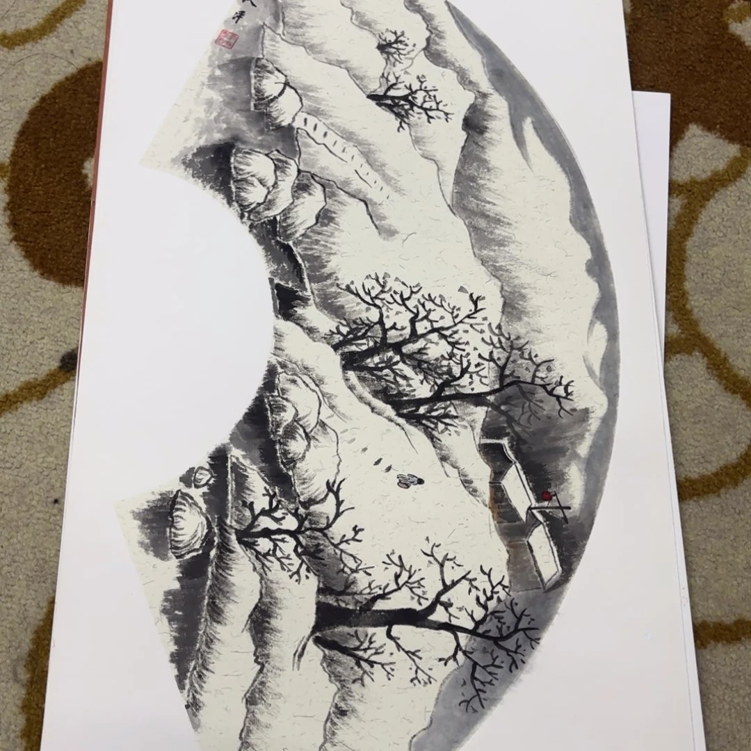 国画国画老师作品刘