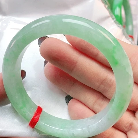 未镶嵌手镯翡翠正圈2636
