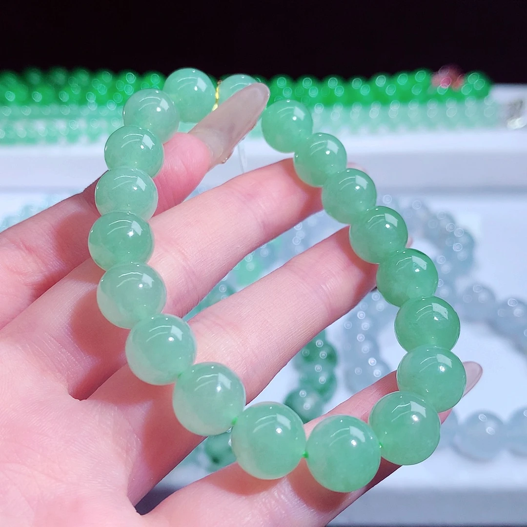 翡翠未镶嵌手链天然翡翠