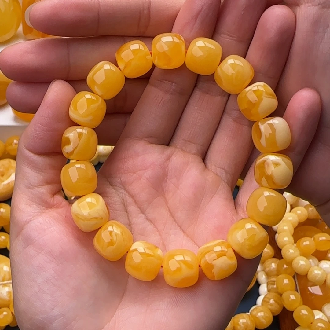 琥珀未镶嵌颈饰同料老型13