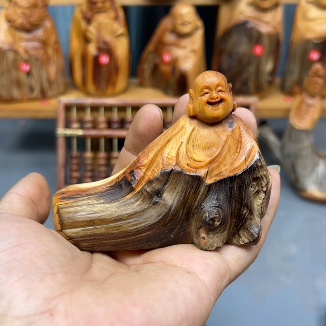 零***柒木崖柏木摆件手把件