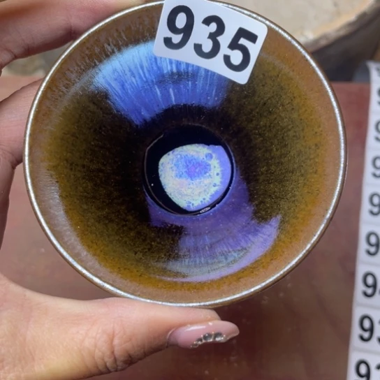 茶盏沐雨茶器柴烧主人杯