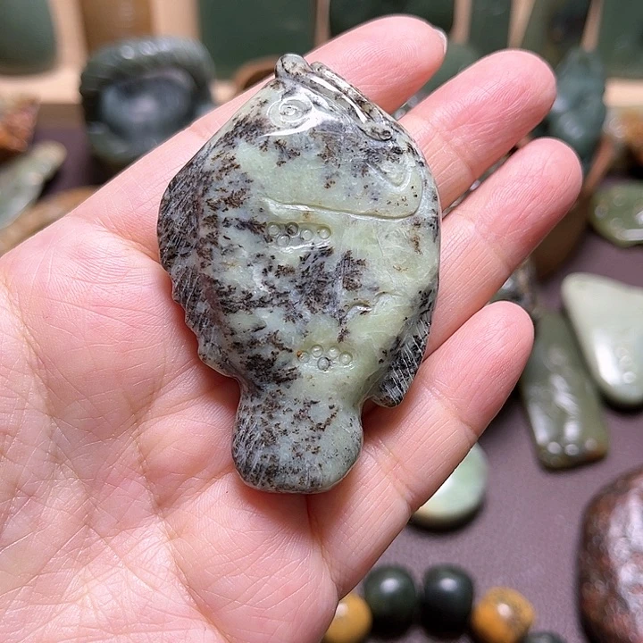 岫岩河磨玉（透闪石质玉）手绳未镶嵌