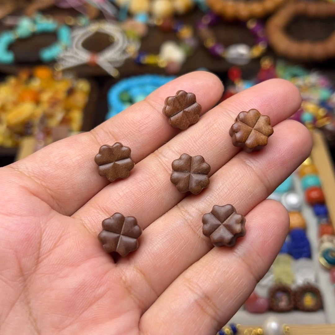 木质非金属四叶发一个