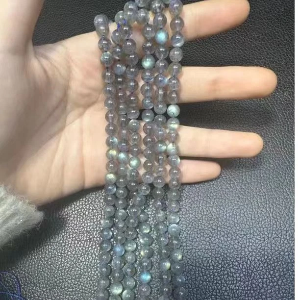 灰月光黑体半成品长链（多样性发一条）/绕手双圈