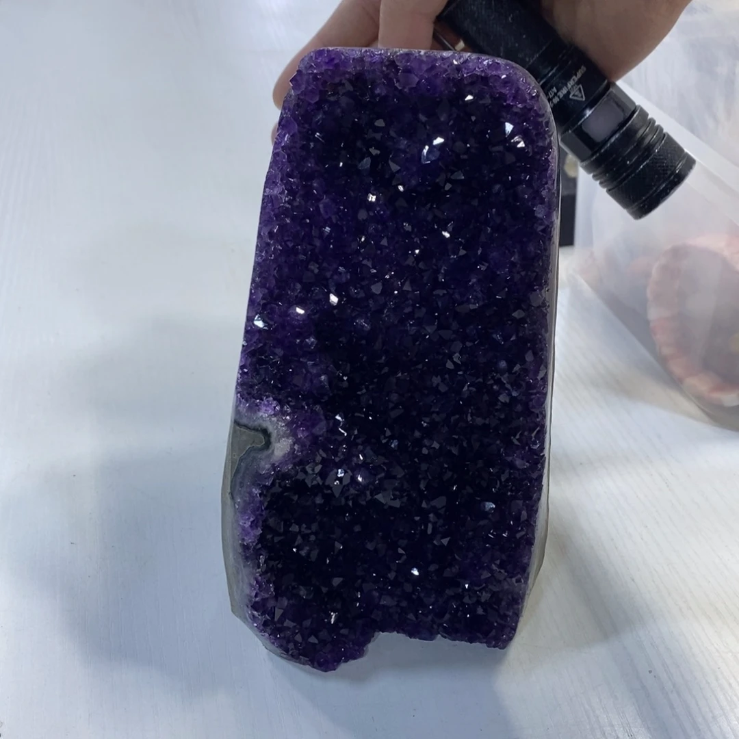 紫晶摆件摆件未镶嵌用****0
