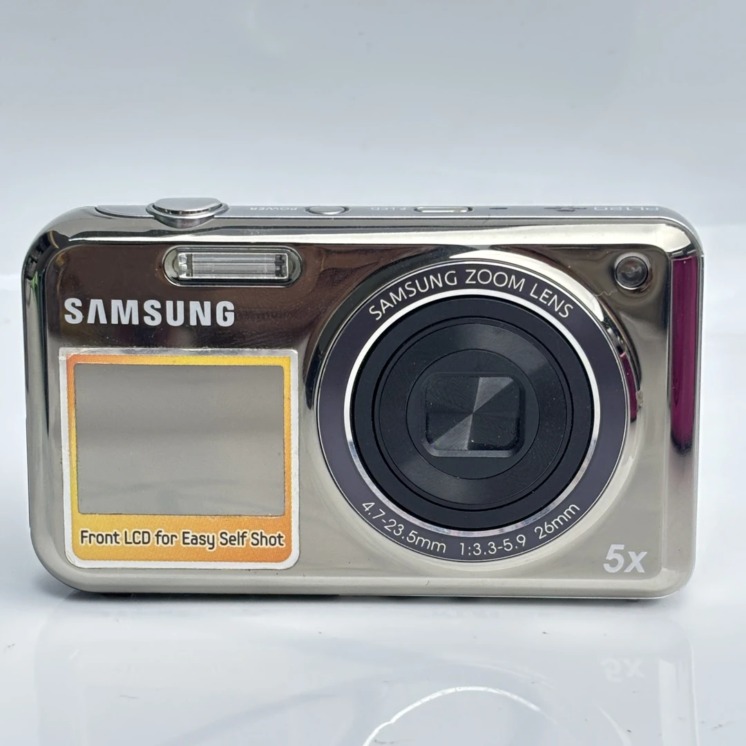 95新 Samsung/三星 pl120双面屏1420万像素5倍变焦ccd复古相机