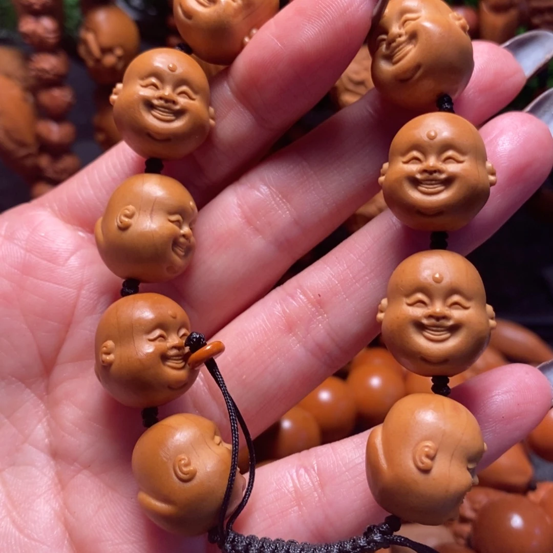 橄榄核手串/手链十分开心
