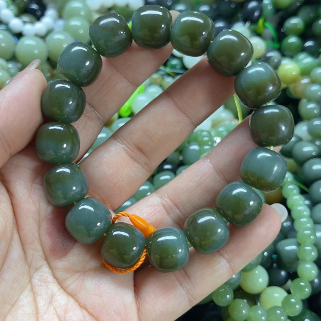 和田玉手链未镶嵌