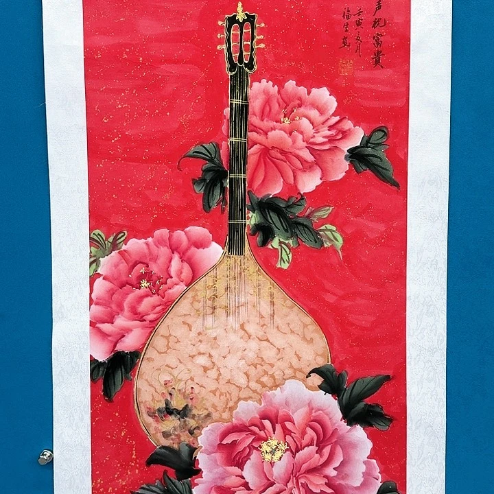 国画书法作品多次参加