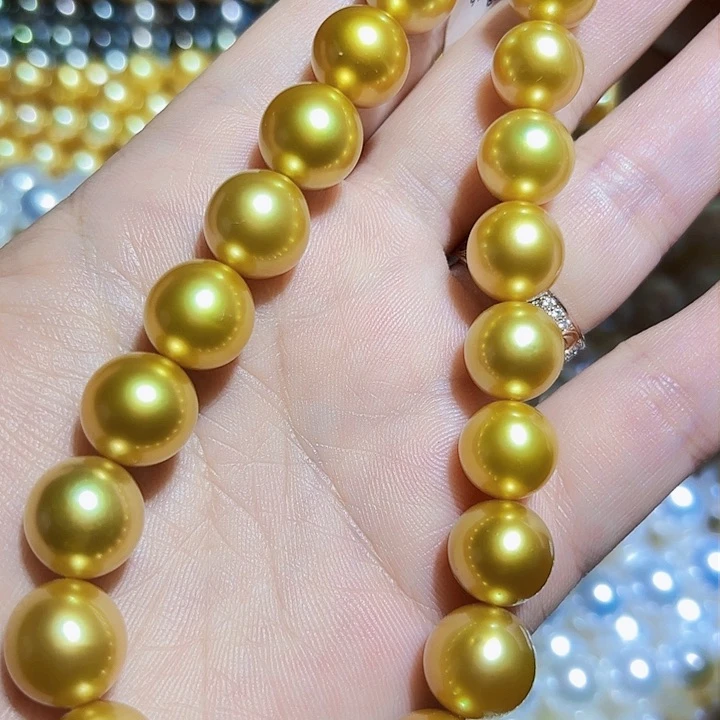 海水珍珠颈饰未镶嵌9.6-12.7