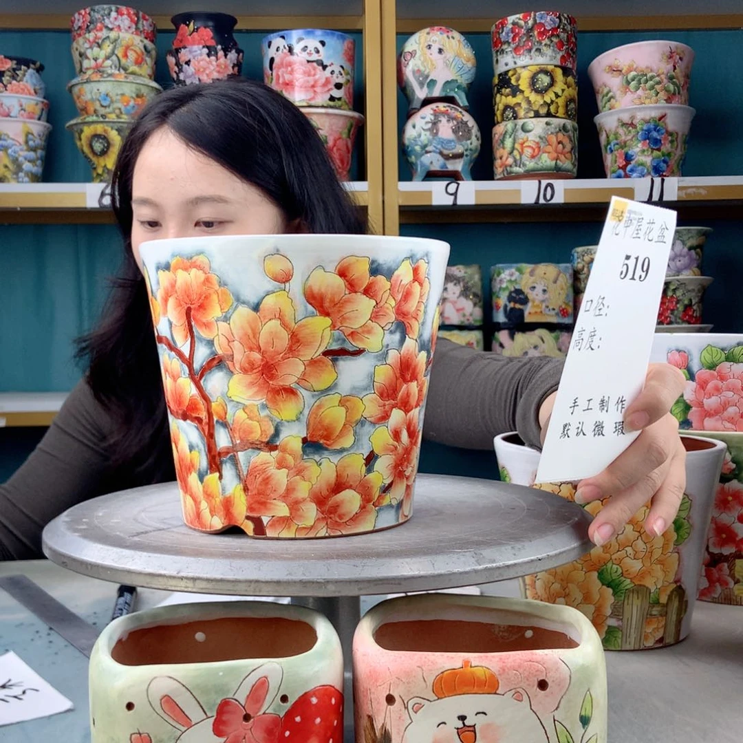 罐景德镇手工瑕疵519