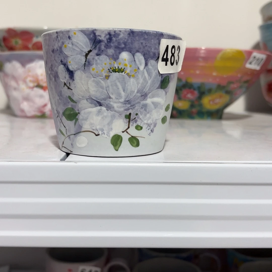 瓷片盛*景德镇手绘高温釉下彩陶瓷茶具