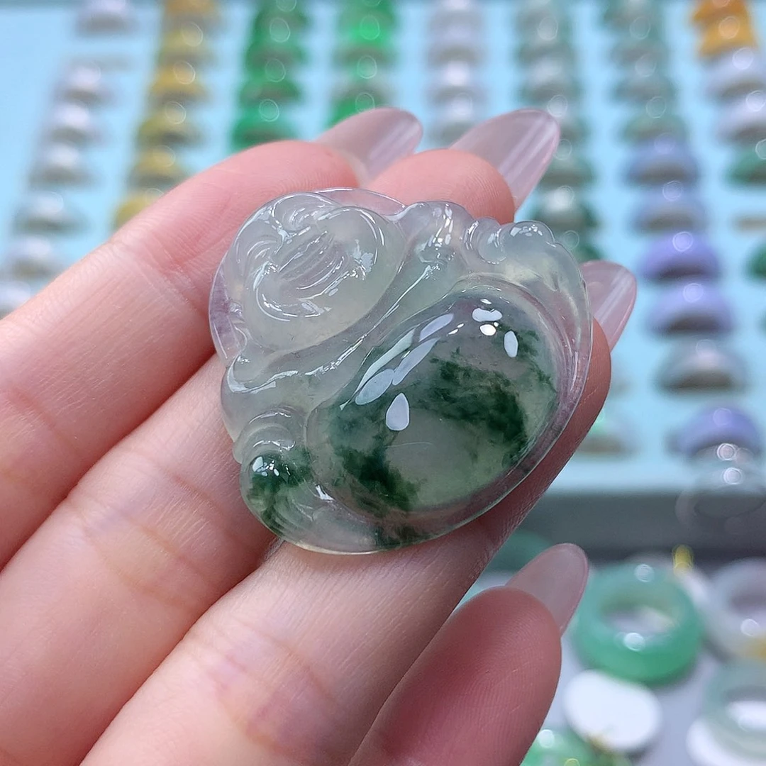 未镶嵌戒指翡翠吊坠