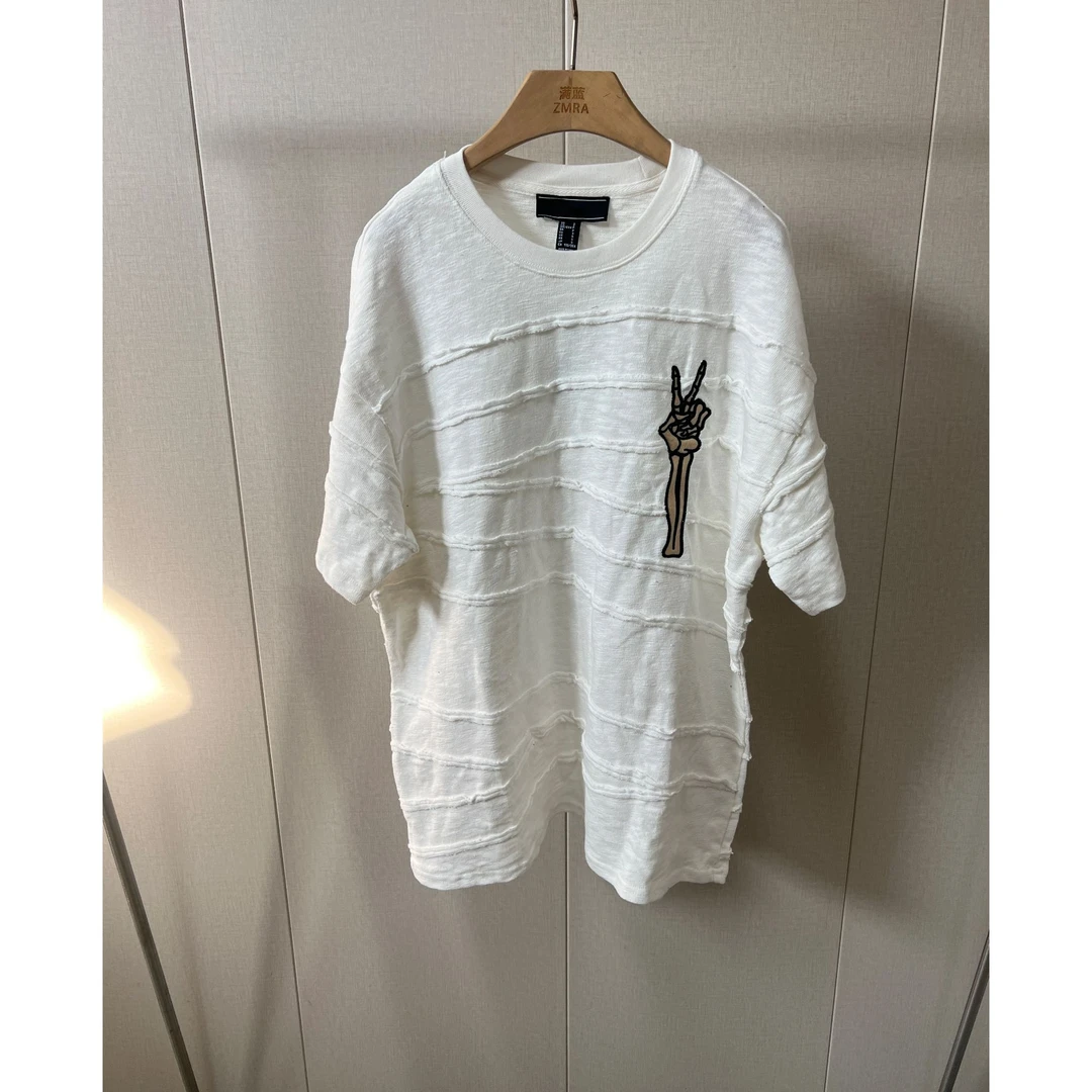 ZM2468 春夏新款简约宽松时尚百搭短袖T恤