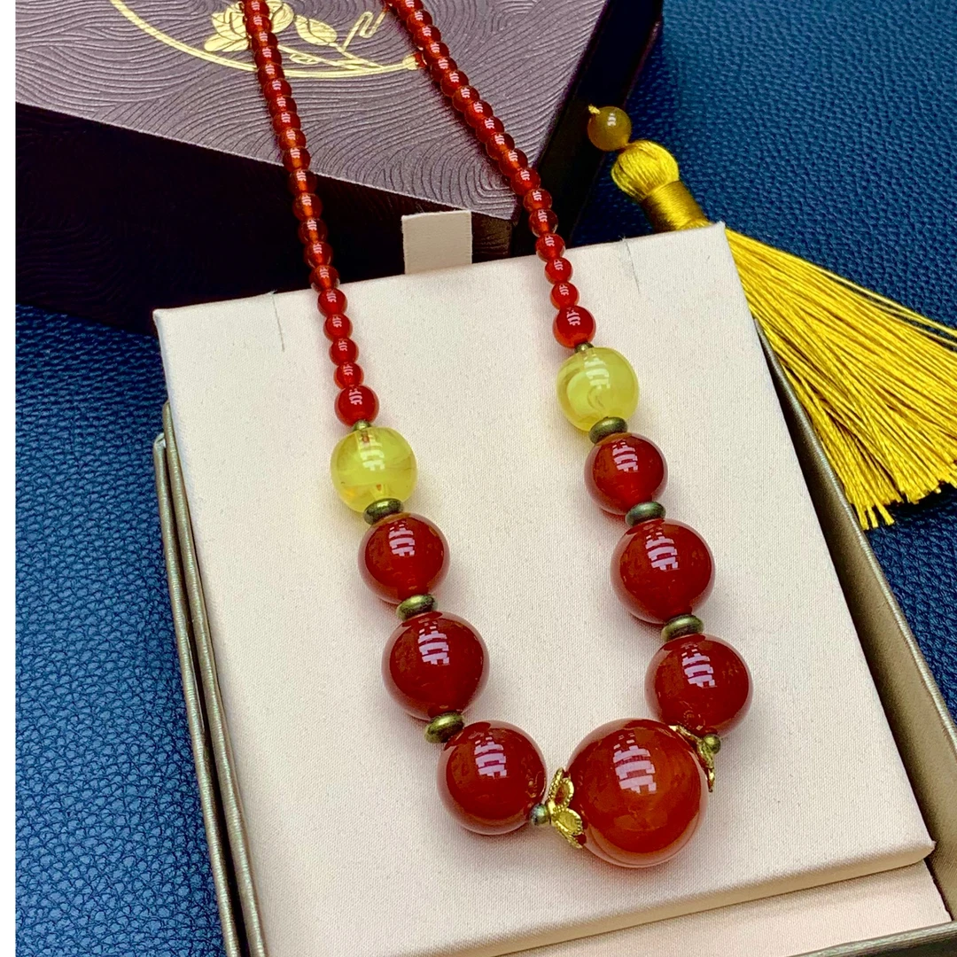 【粉丝专享福利】天然玛瑙项链