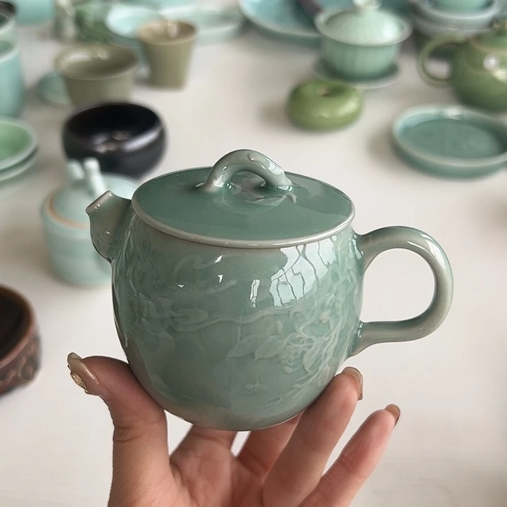 小米茶器龙泉青瓷