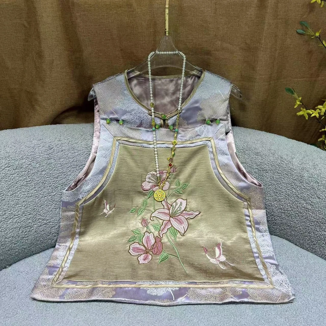 （SHANGLIU）国风新中式马甲Q251235-4（536）