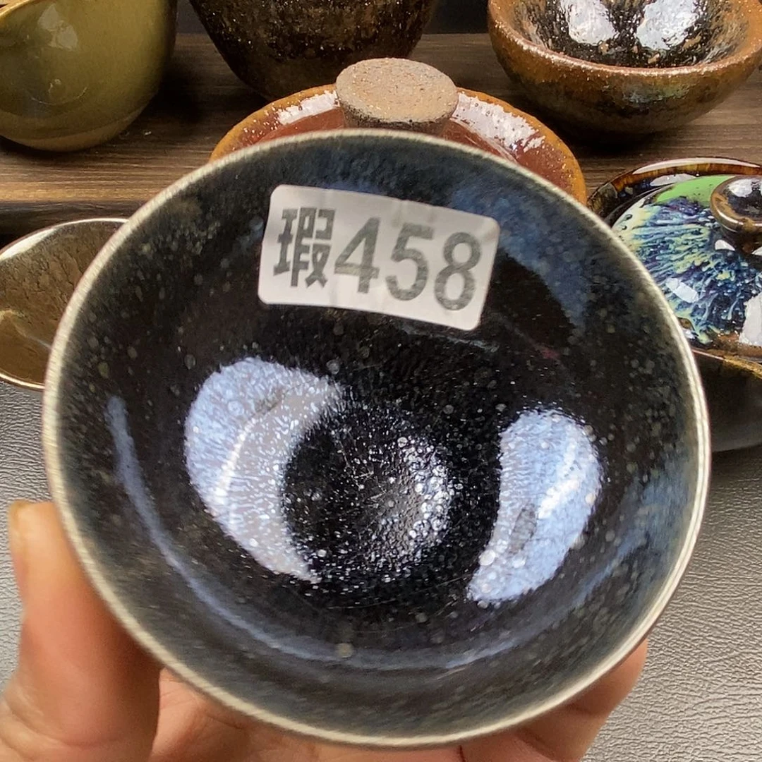 茶盏微瑕建盏主人杯子