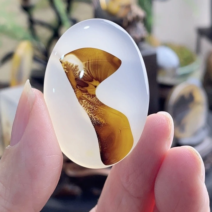 玛瑙/玉髓珠宝半成品未镶嵌羲*风