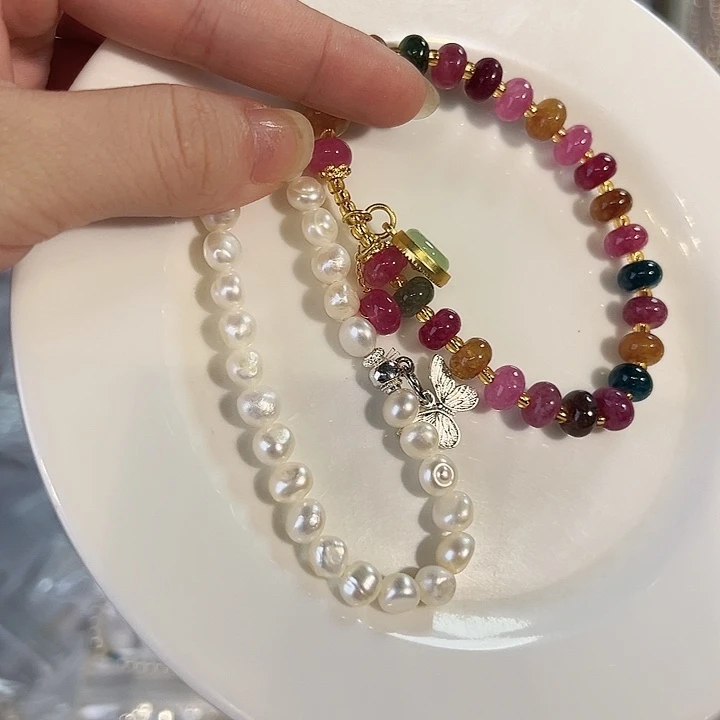 银S925镶嵌淡水珍珠天然淡水设计款珠宝